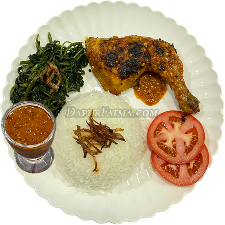 NASI AYAM PANGGANG PADAS MANIS