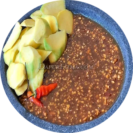 RUJAK BUAH MANGGA MUDA