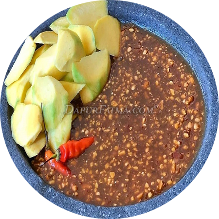 RUJAK BUAH MANGGA MUDA