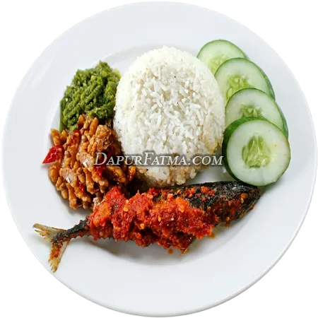 NASI IKAN GORENG TONGKOL